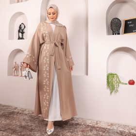 073 işlemeli abaya