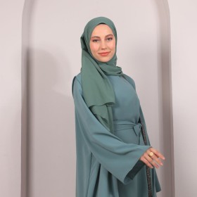 081 taşlı abaya