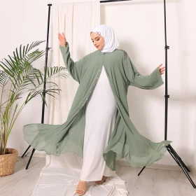 088 taşlı abaya