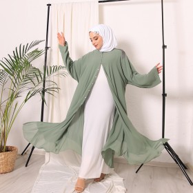 088 taşlı abaya